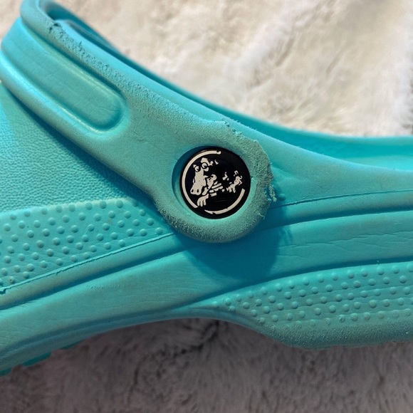 SOLD - Turquoise Crocs - Picture 3 of 7